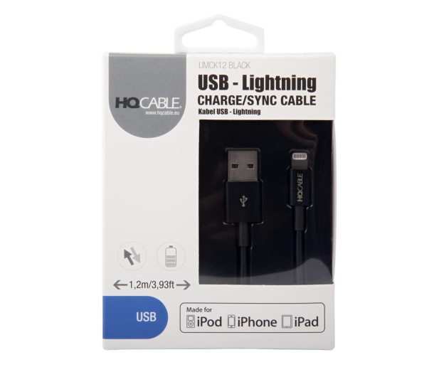 HQCable KABEL USB-MICRO USB 1.2M HQCable czarny # - 1457258 - zdjęcie 4